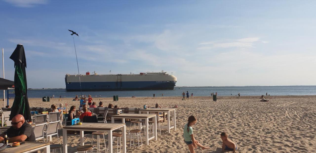 Appartement Havenzicht, Gelegen Aan Zee Met Zeezicht Vlissingen Luaran gambar